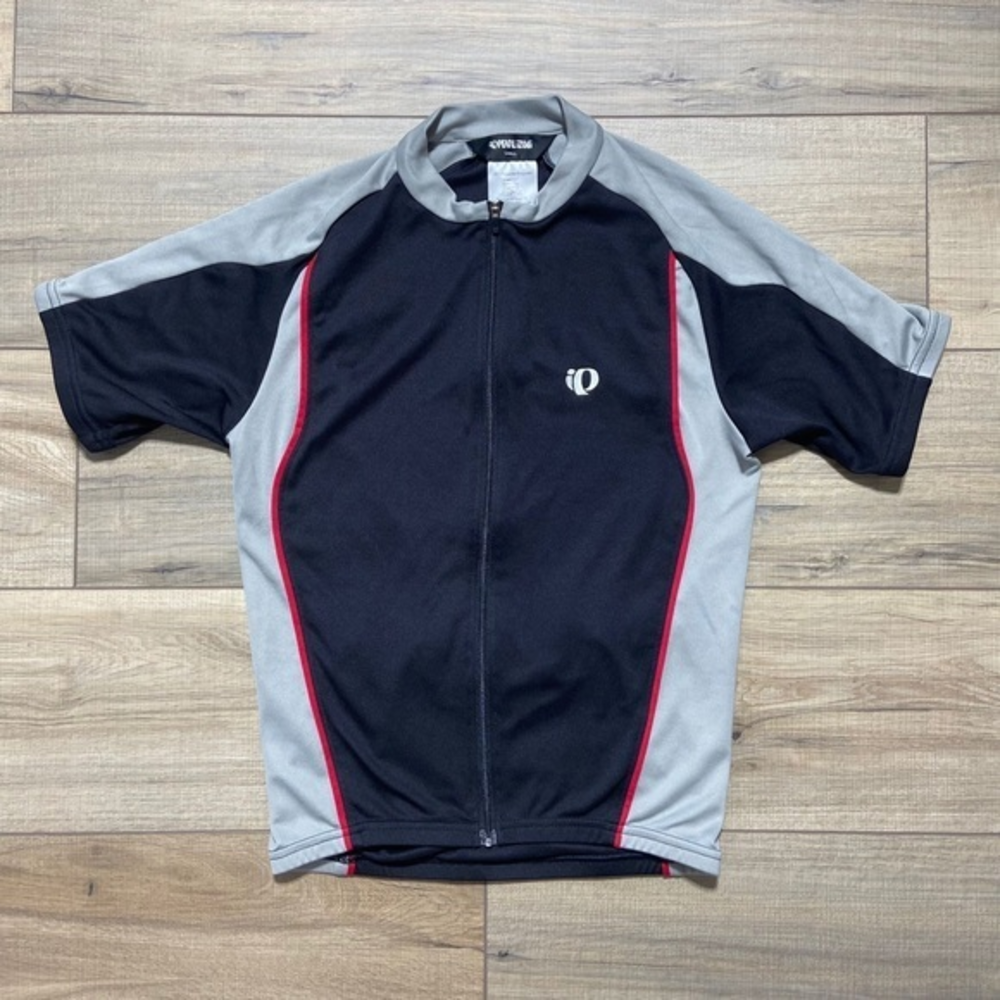Pearl Izumi Mens Slice Cycling Jersey Size Small Black Gray Red Style‎ 0504